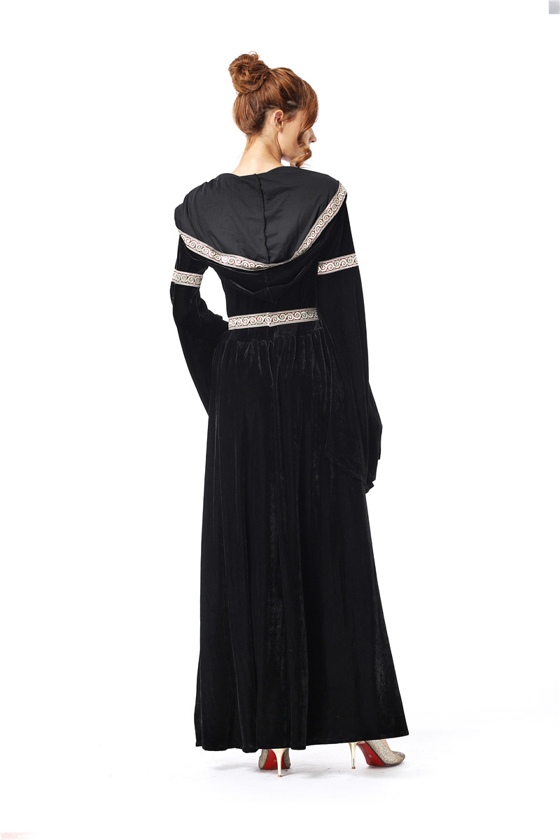 F1876 vintage witch costume